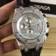 Copy AP Royal Oak Offshore Iced Out Chronograph Diamond Watch SS Black Leather (3)_th.jpg